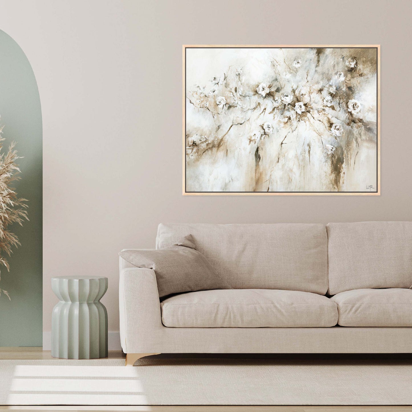 Harmony Landscape Framed Printed Canvas