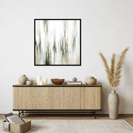 Aspire Square Framed Printed Canvas