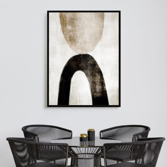 Julo Portrait Framed Printed Canvas