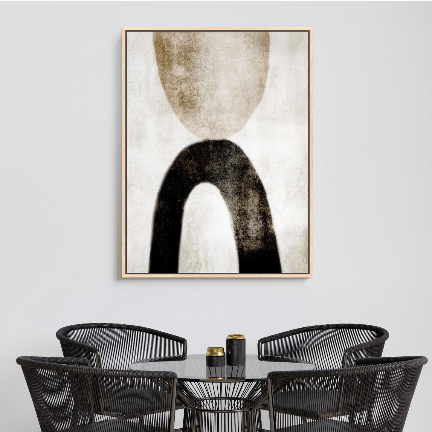 Julo Portrait Framed Printed Canvas