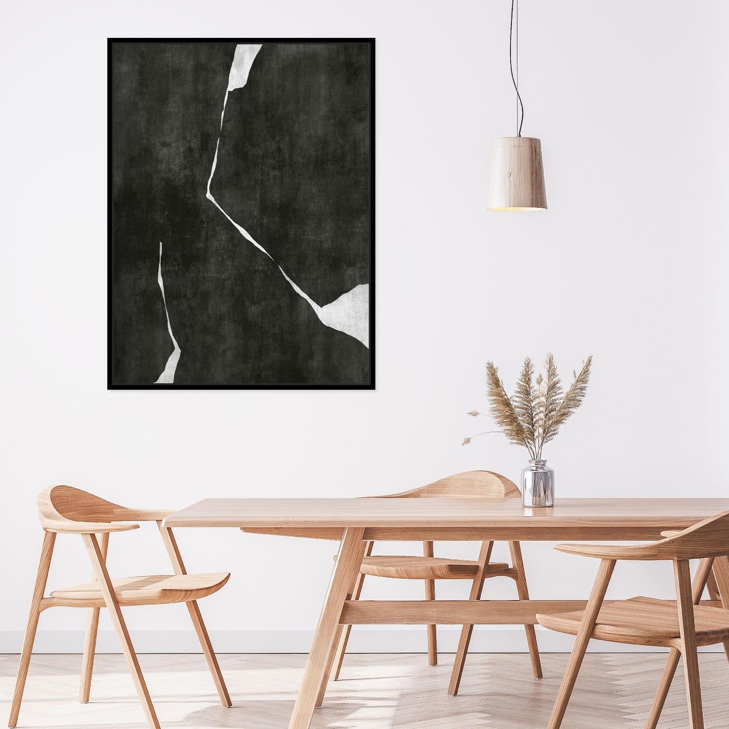 Nero II Portrait Framed Printed Canvas