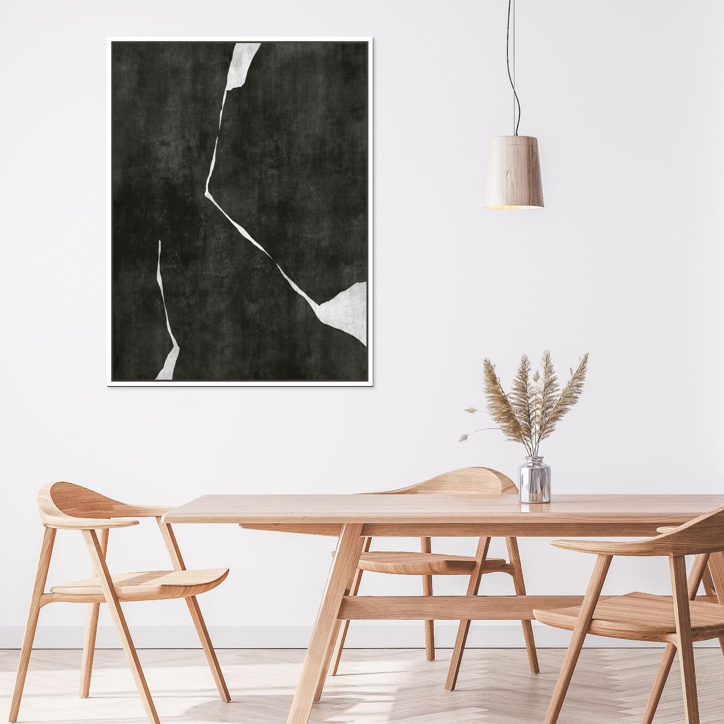 Nero II Portrait Framed Printed Canvas