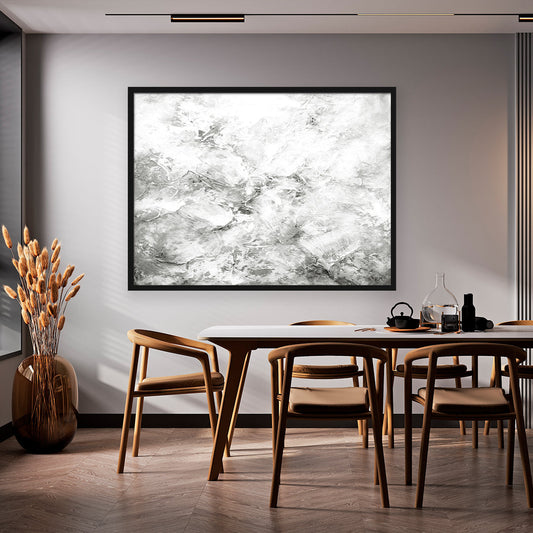 Luna Landscape Framed Printed Canvas