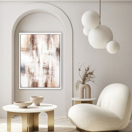 Mila Portrait Framed Printed Canvas