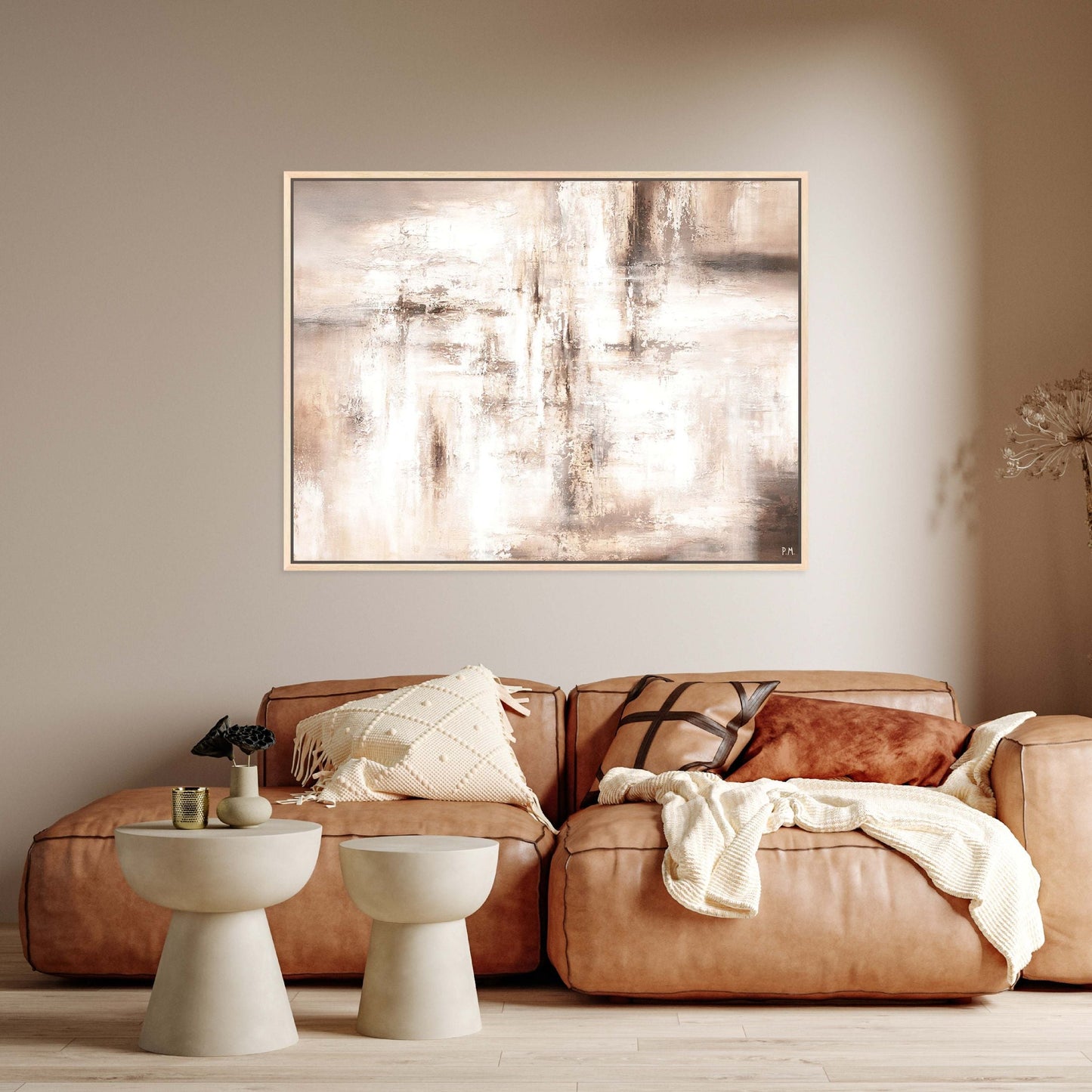 Forte Landscape Framed Printed Canvas