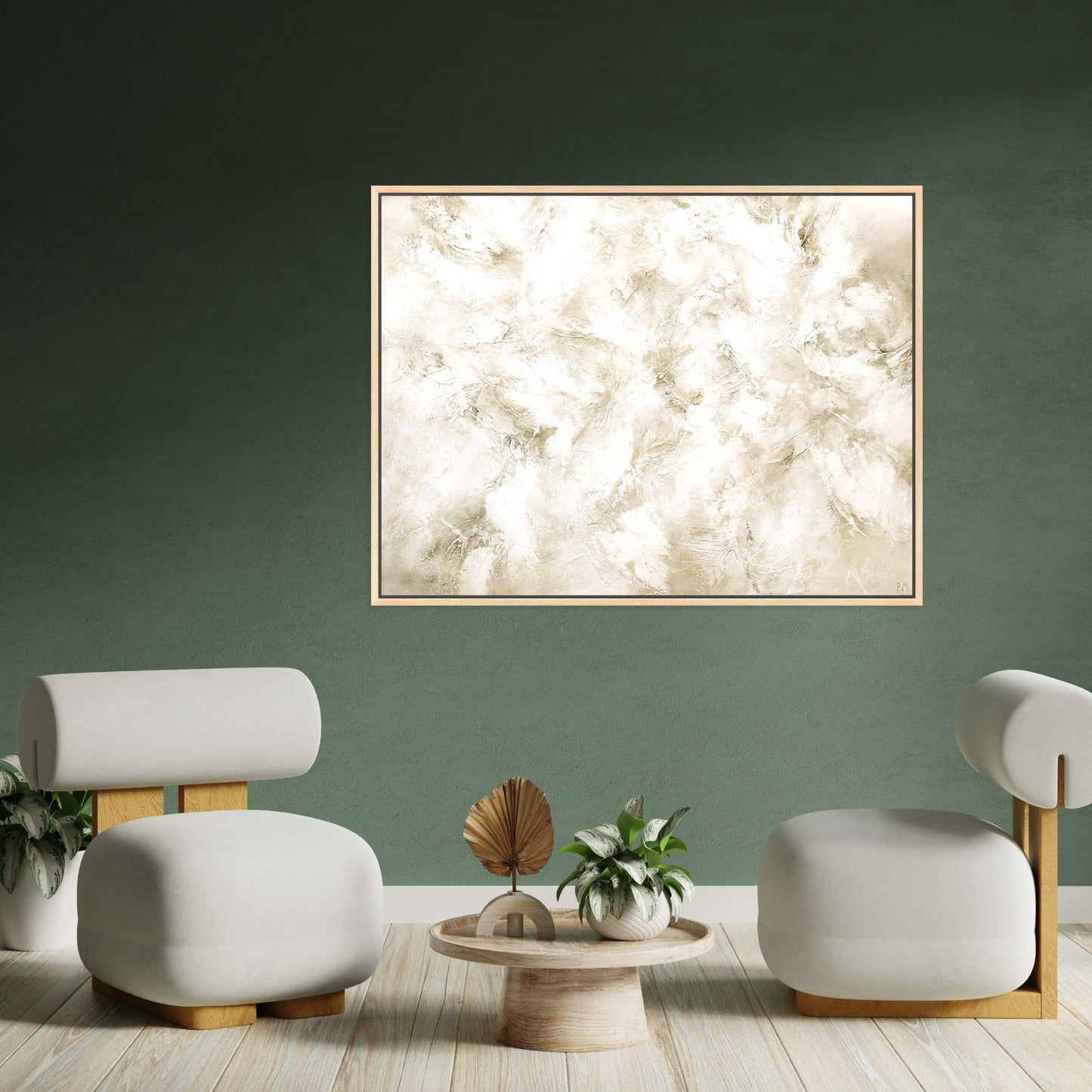 Unearthed I Landscape Framed Printed Canvas