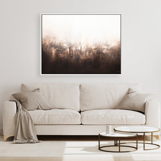 Rustica Landscape Framed Printed Canvas