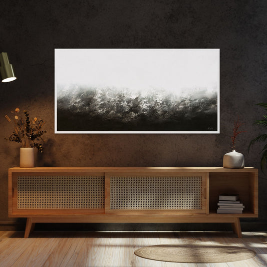 Transition Panoramic Framed Printed Canvas