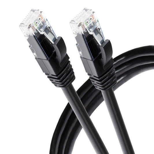 Maplin Outdoor External CAT6 Copper UTP Ethernet Network Cable - Black