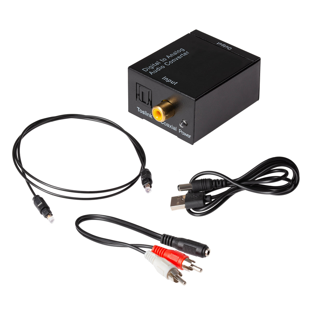 Maplin Digital Optical Coax to Analog RCA Audio Converter