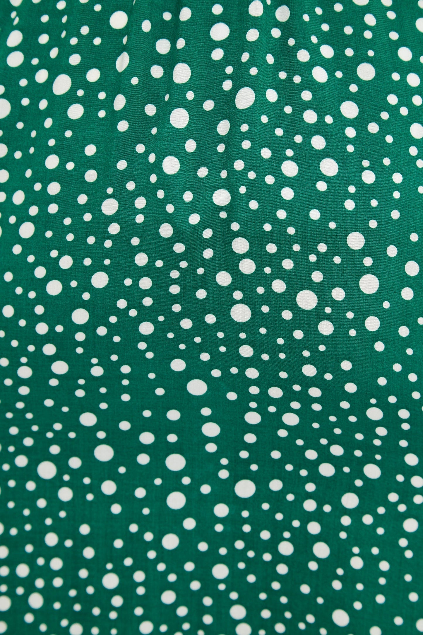 Louche Mara Spot It Print Ruffle Hem Wrap Midi Skirt Green