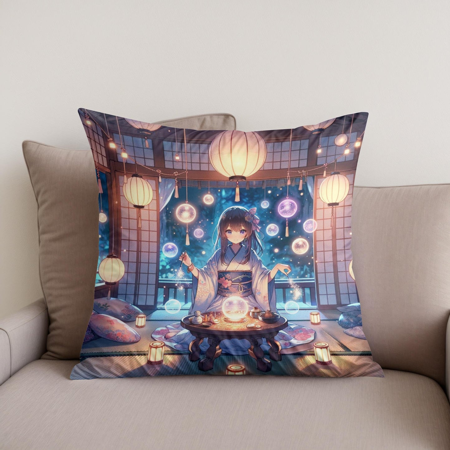 Dream Weaver's Realm Cotton Cushion