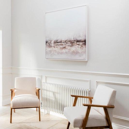 Terres Square Framed Printed Canvas