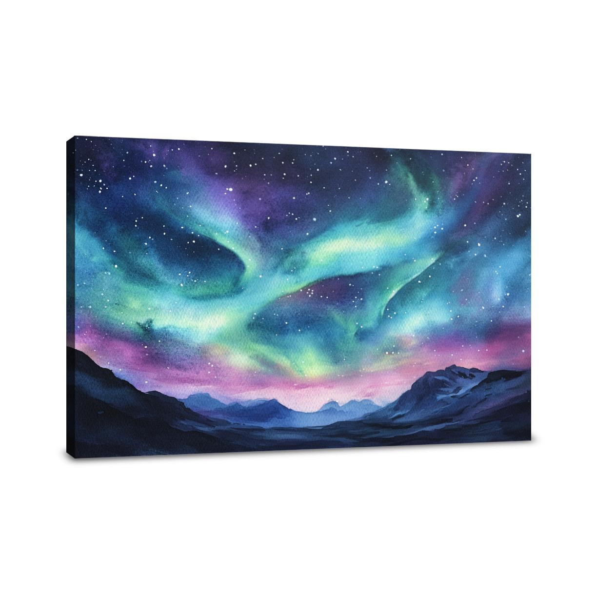 Celestial Night Romance Canvas