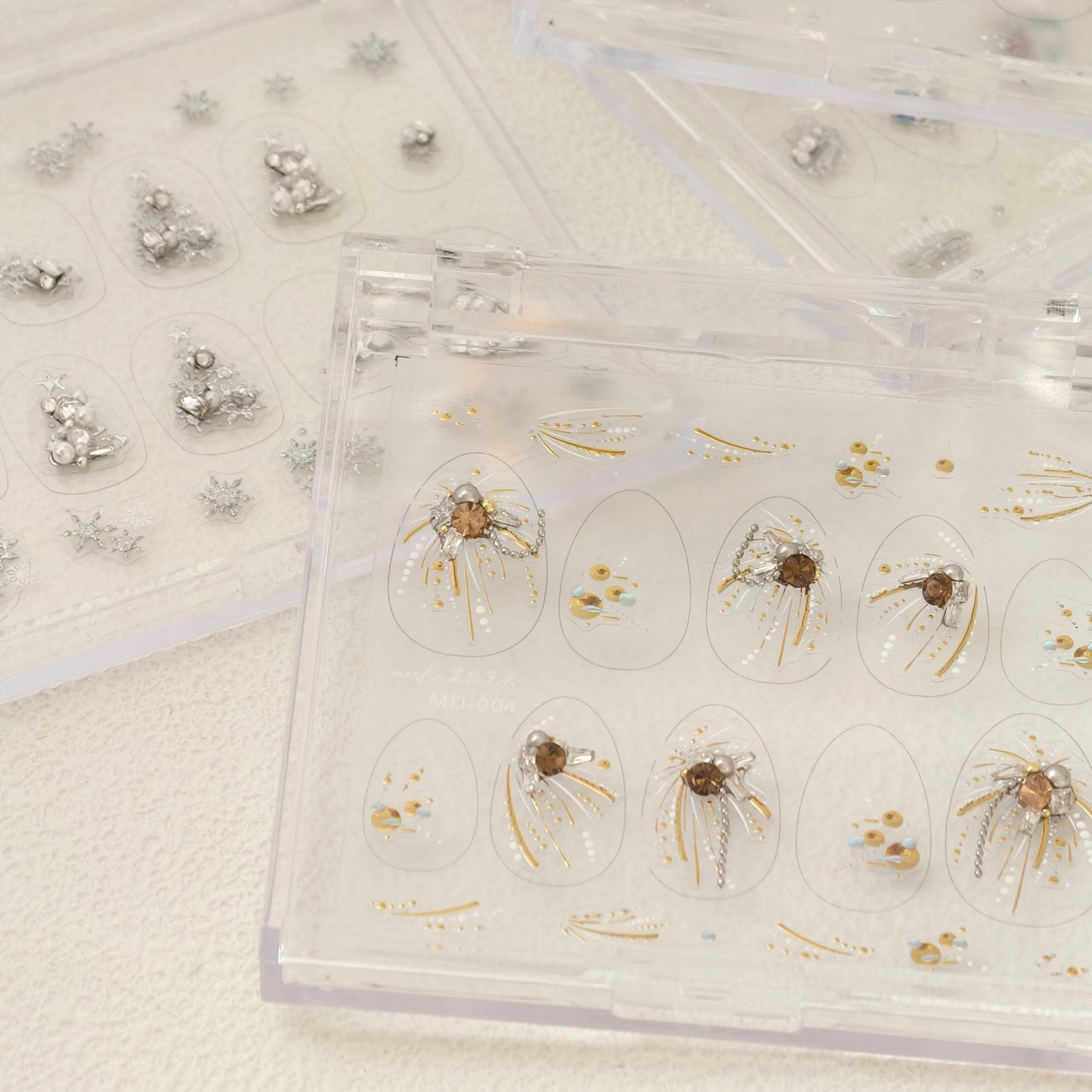 Hello Claws | Gold Firework Nail Deco Sticker