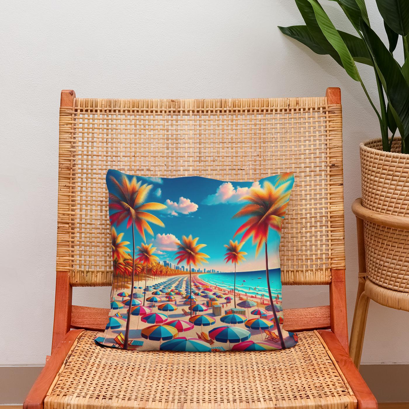 Sunny Miami Bliss Cotton Cushion