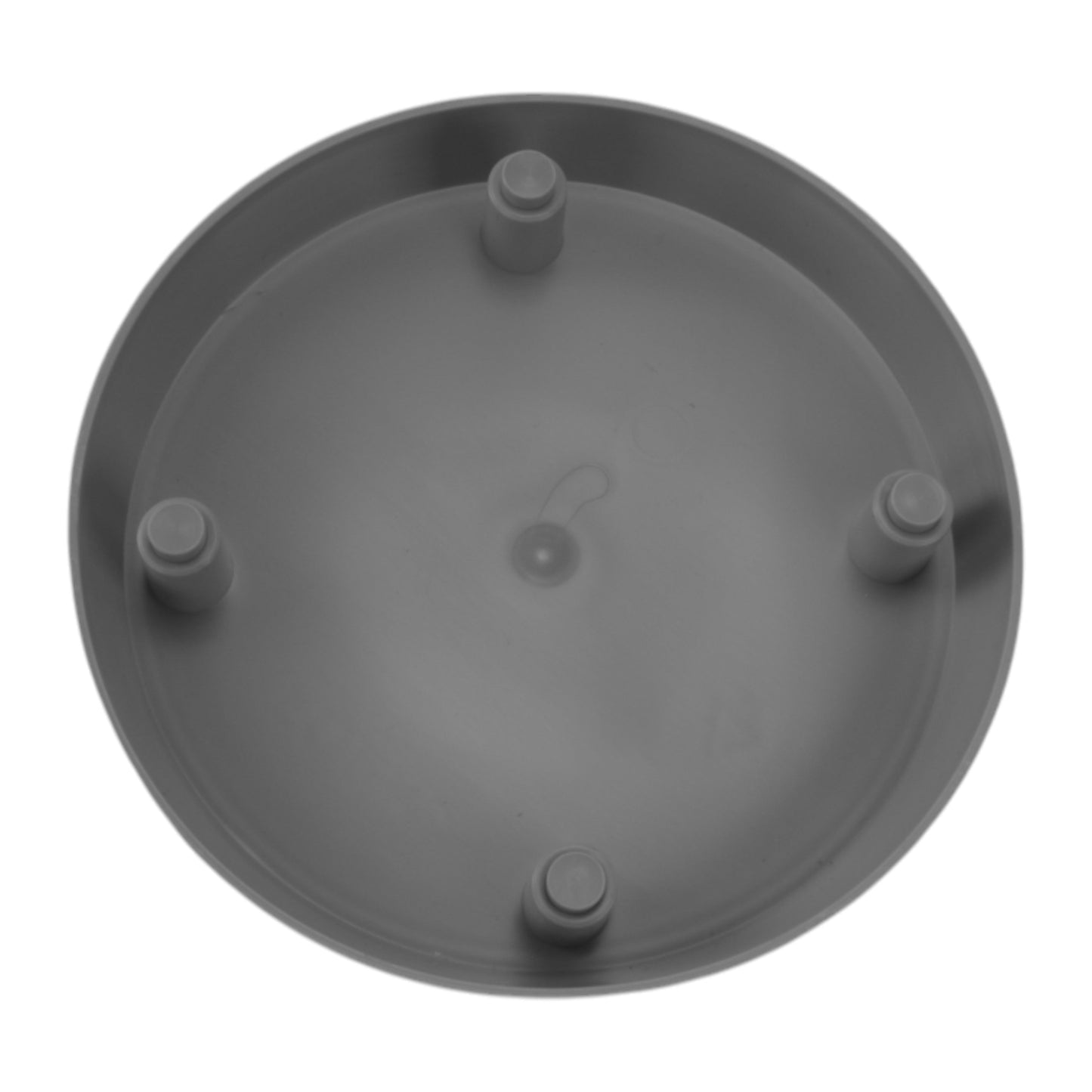 Mika Pot with Saucer 190mm Platinum