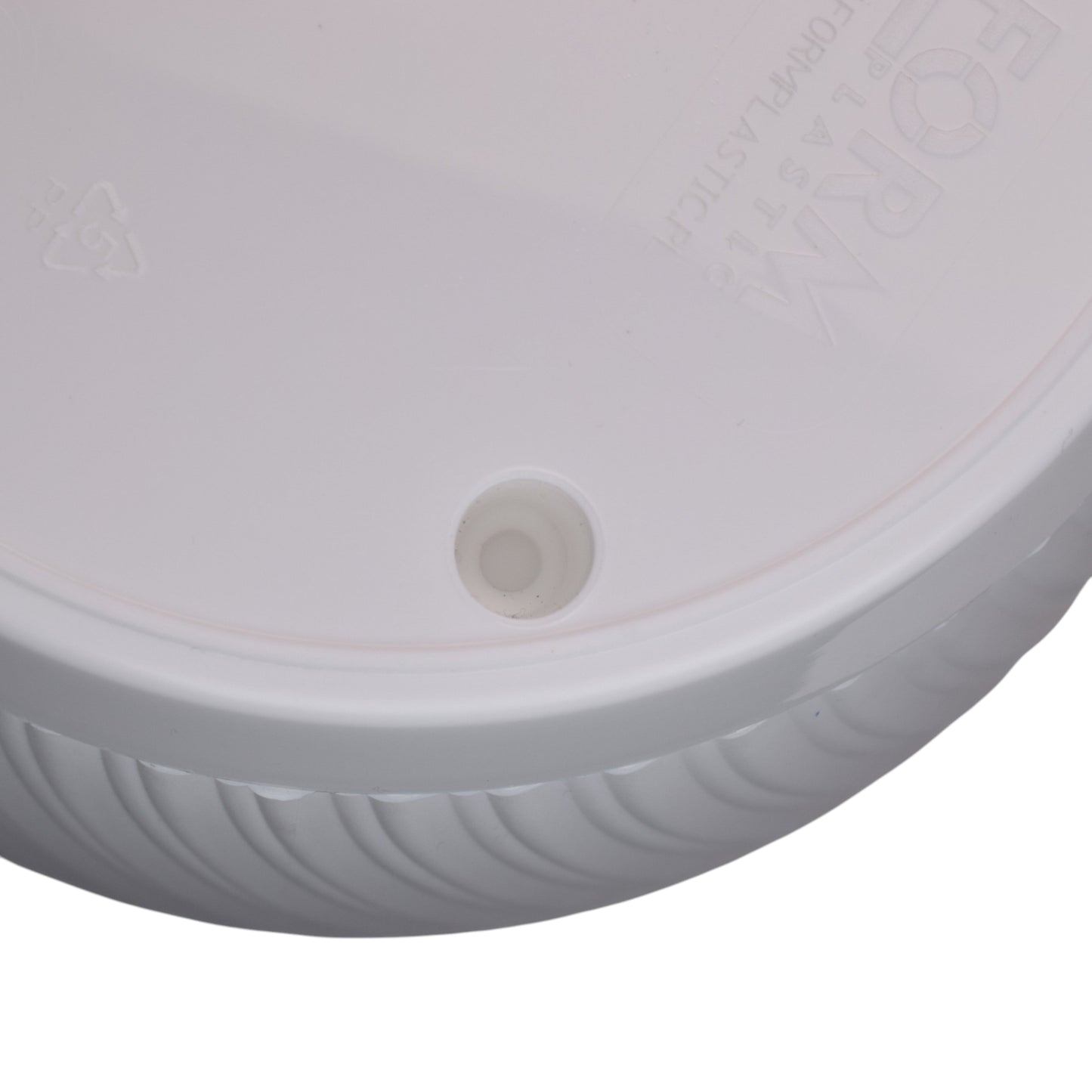 Mika Pot with Saucer 150mm White