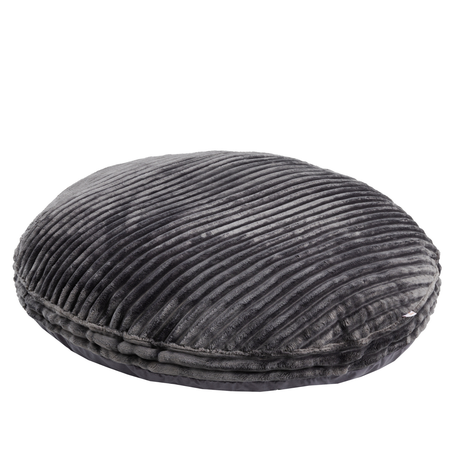 MINICAMP Large Kids Floor Cushion in dark grey corduroy