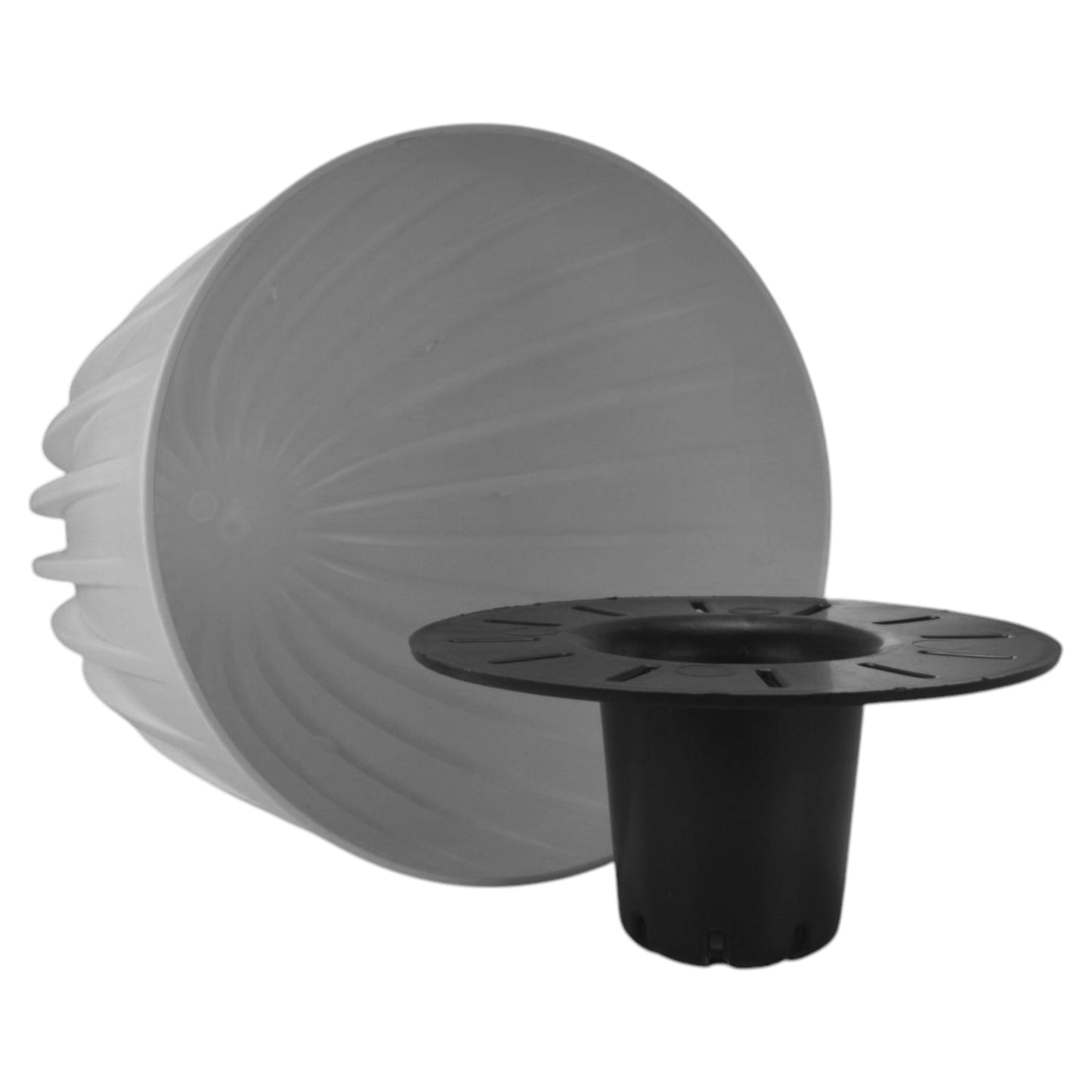 Mira Pot Without Hole 190mm White