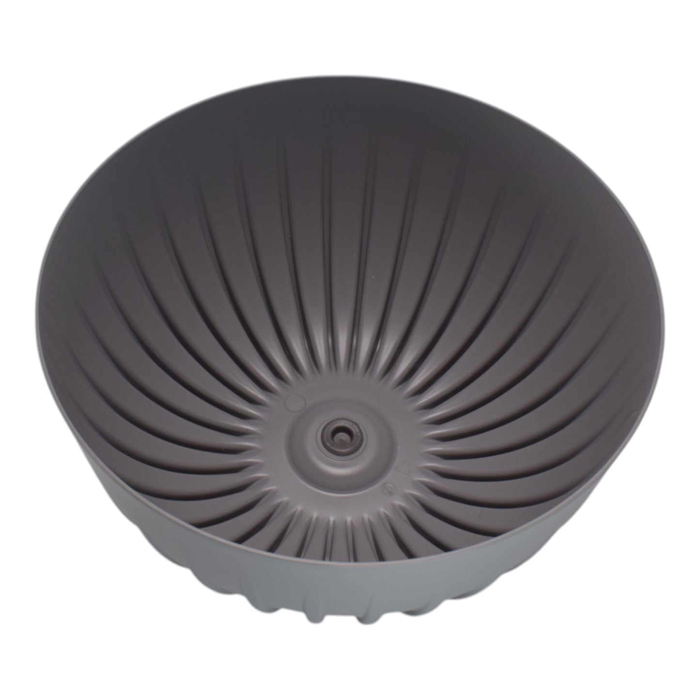 Mira Bowl Pot, Insert and Hole With Plug 240mm Gray