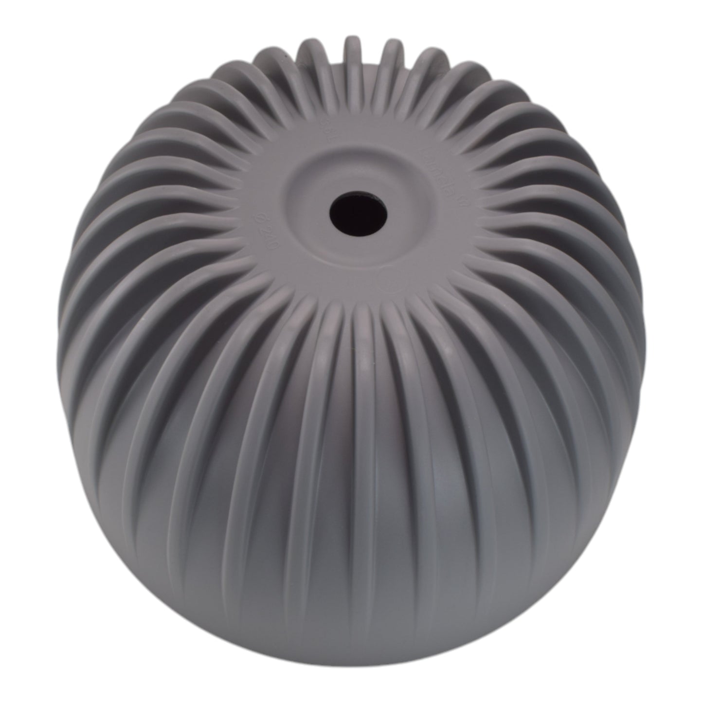 Mira Bowl Pot, Insert and Hole With Plug 240mm Gray