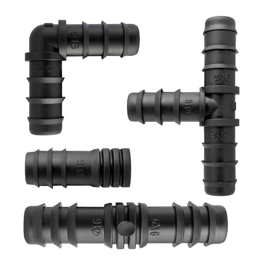Mix 1/2" Barb Connectors HOZ15