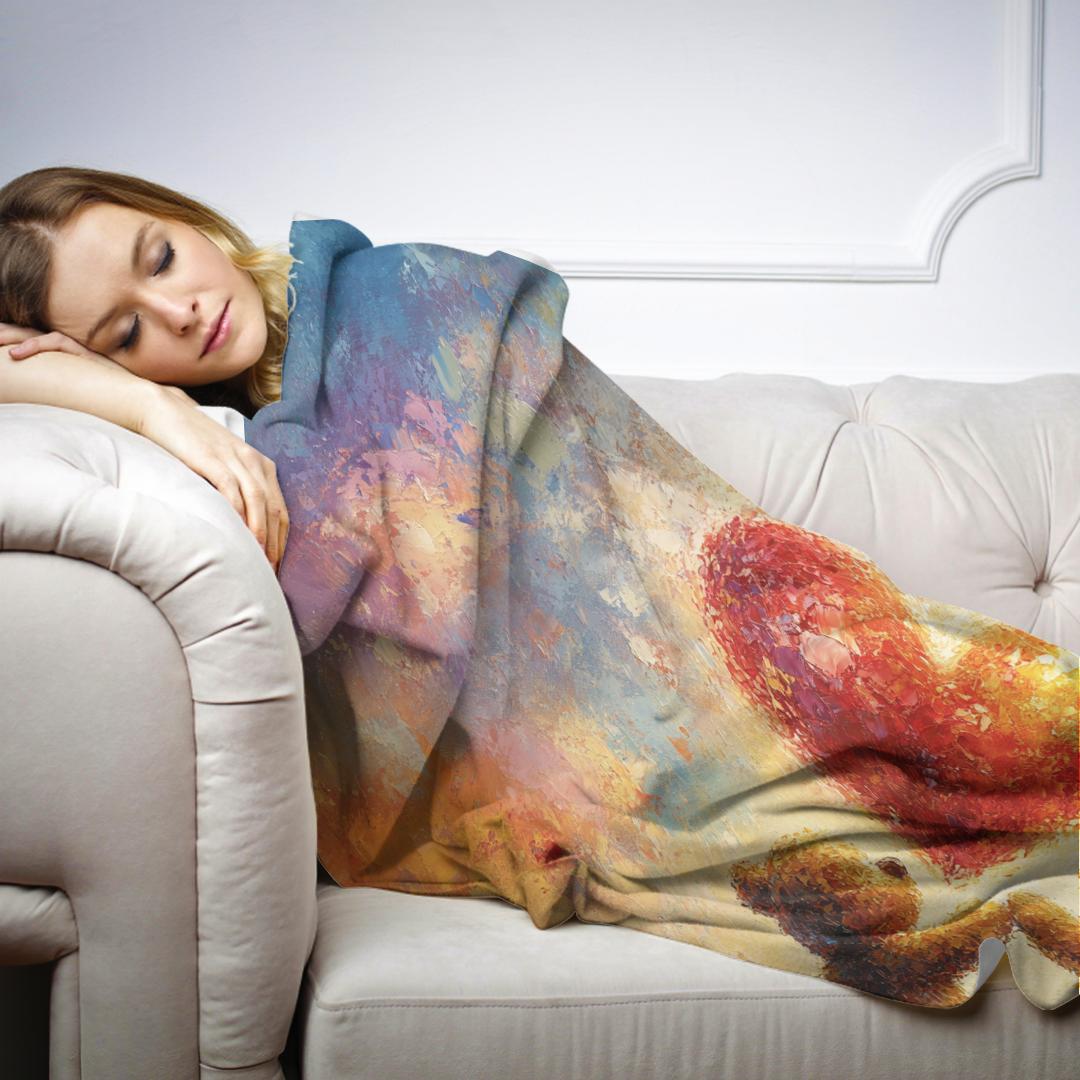 Dancing Teddy Bears Blanket