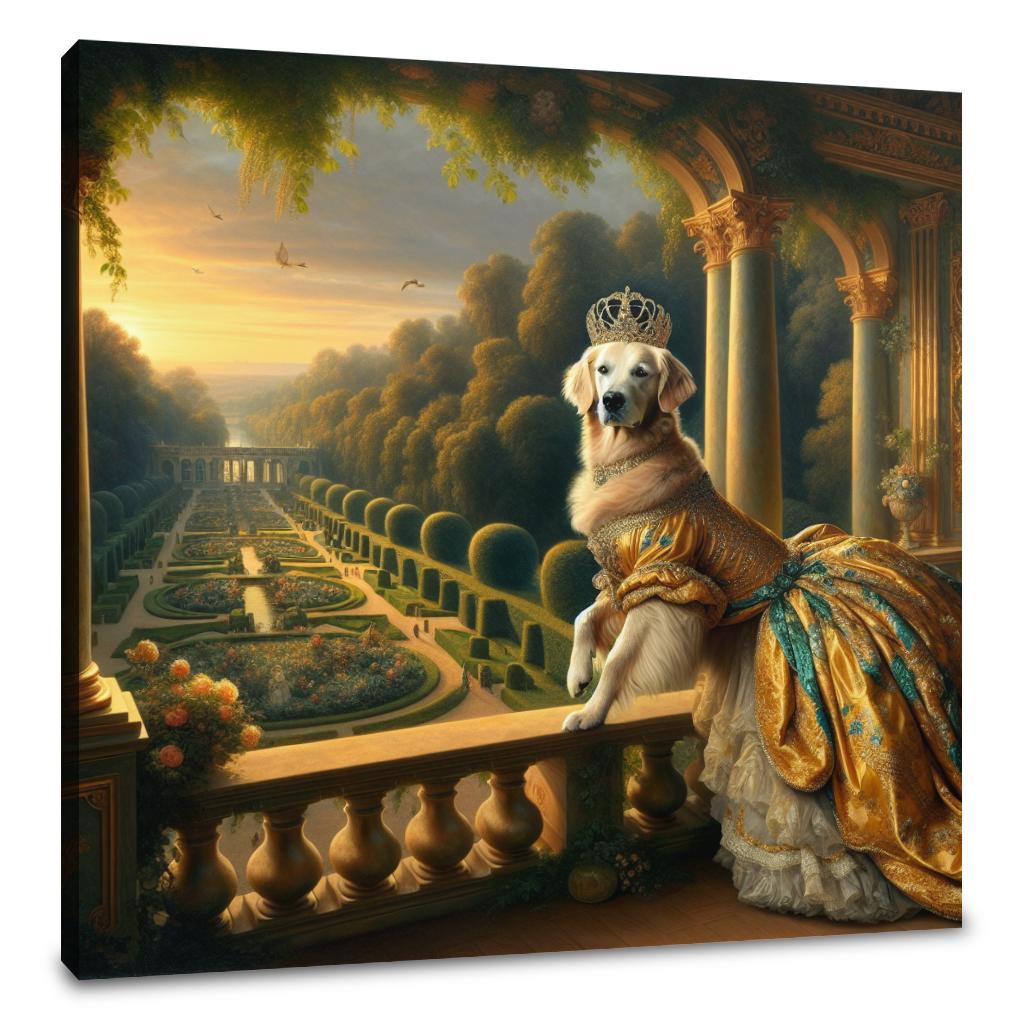 Noble Retriever Dreamscape Canvas