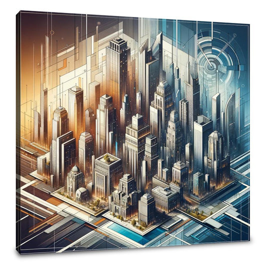 Contemporary Wonders Canvas