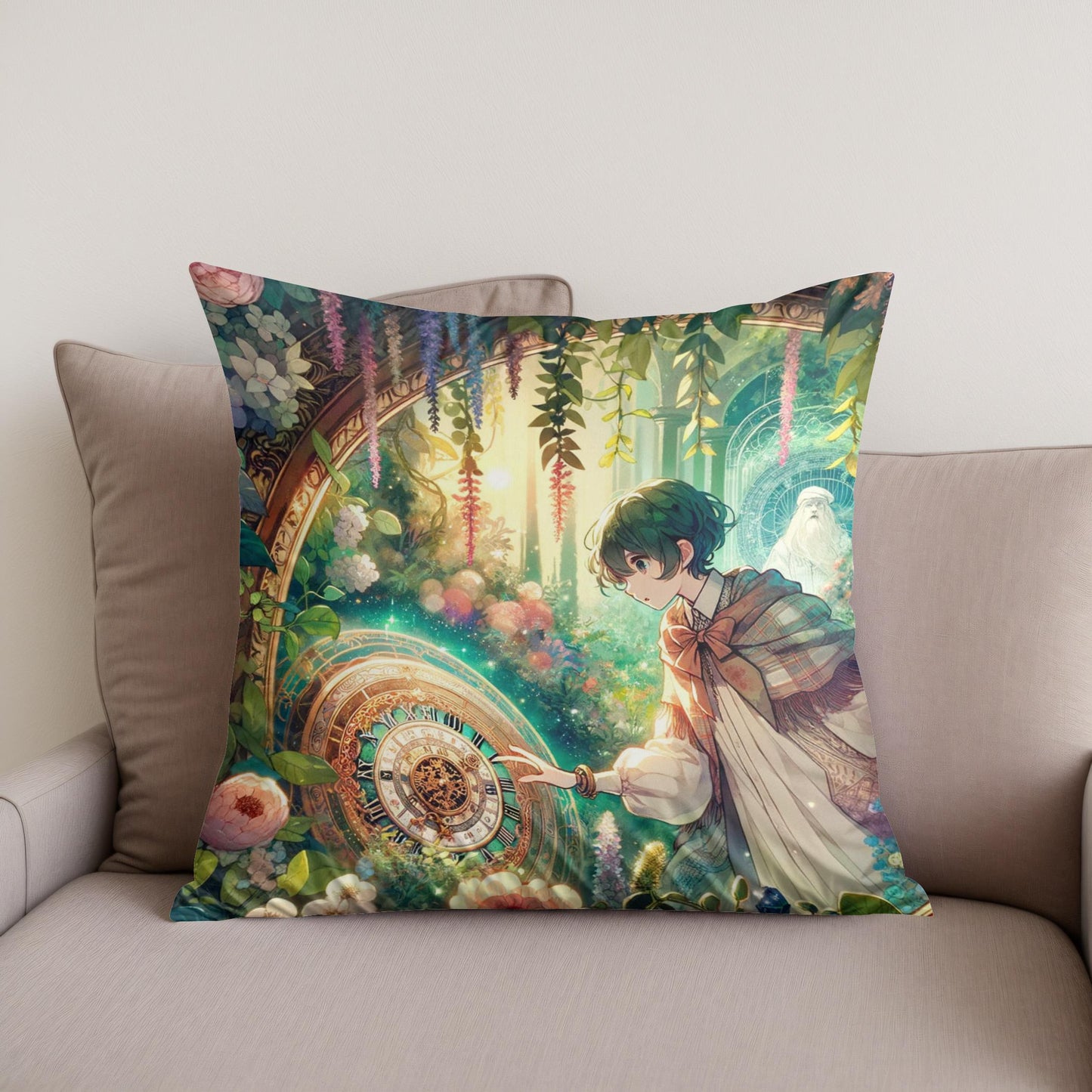 Timeless Garden Discovery Cotton Cushion