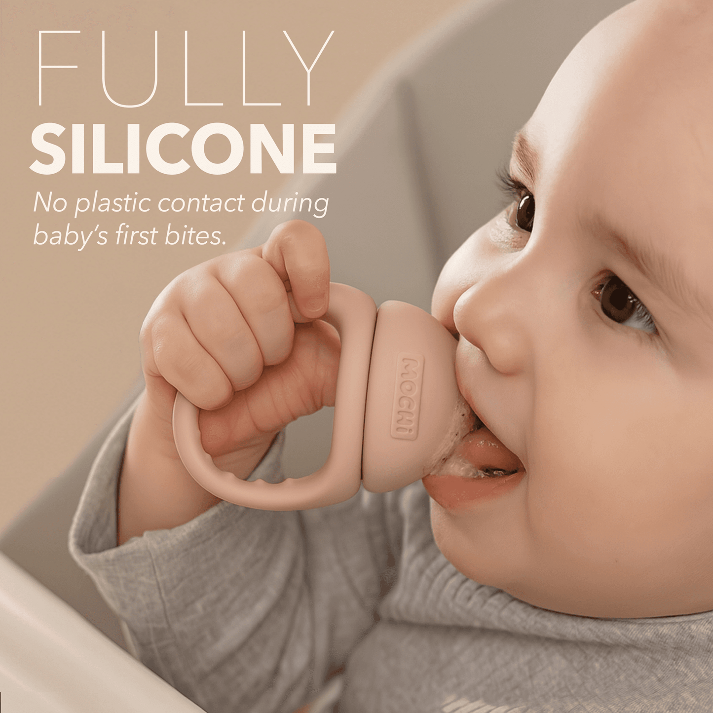 MOCHi Pop-Up Feeder for Babies Food Grade Silicone