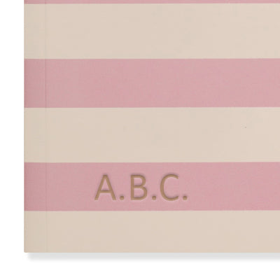 Matilda Moo | A5 Ruled Notebook | Striped