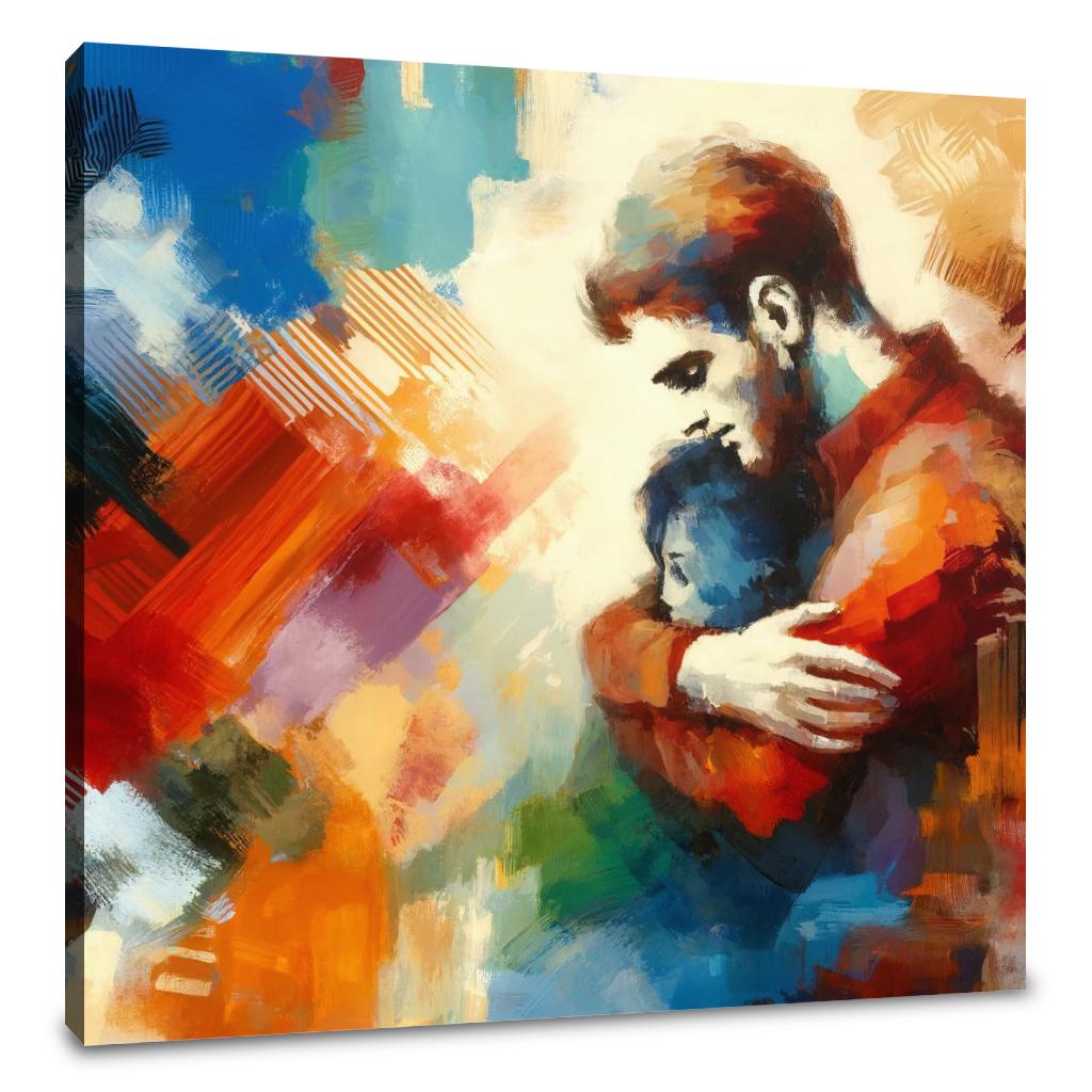 Embrace of Colours Canvas