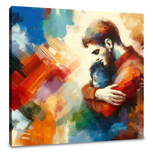 Embrace of Colours Canvas