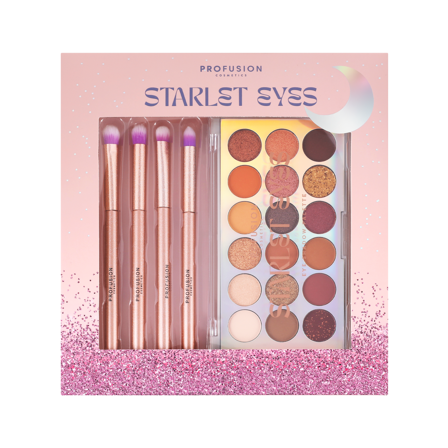 STARLET EYES - 5 PC PALETTE & BRUSH SET