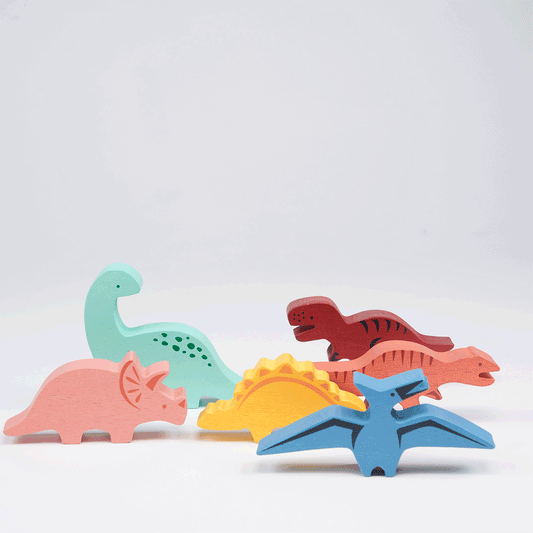 Happy Stacking Dinosaurs