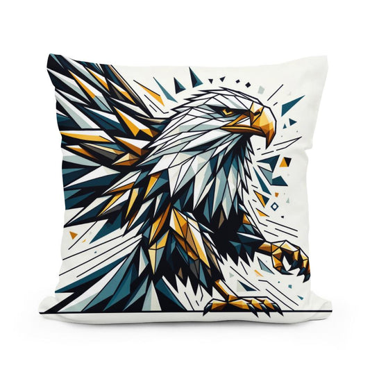 Regal Geometric Eagle Flight Cotton Cushion