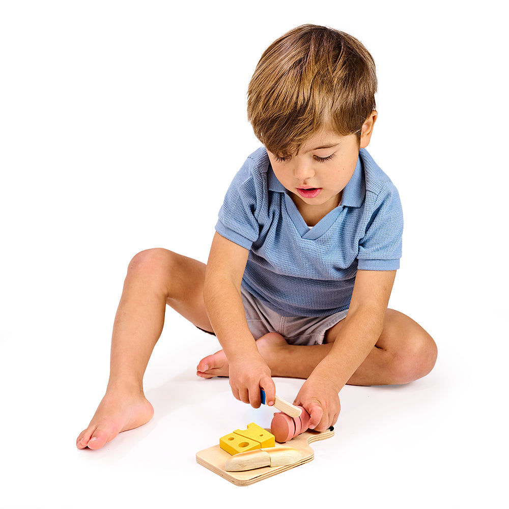 Smiley Charcuterie Chopping Board