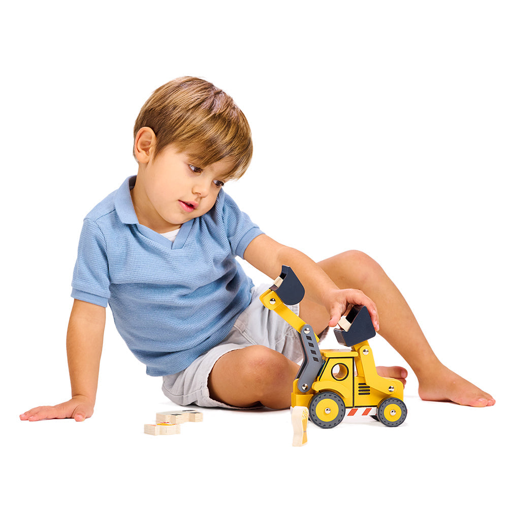 The Backhoe Yellow Digger