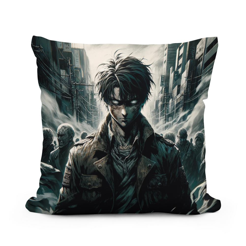 Urban Conflict Cotton Cushion