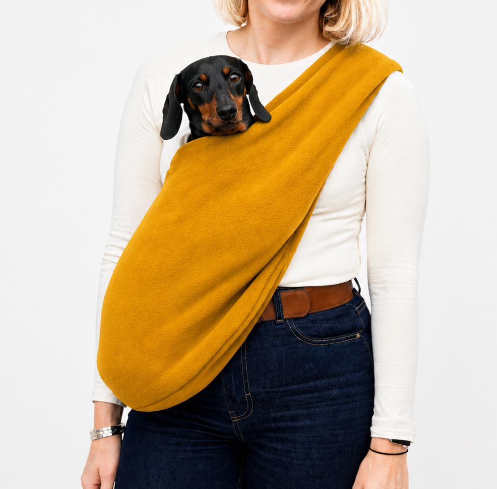 Standard Size Fleece Dog Sling Carriers - Ready to Ship
