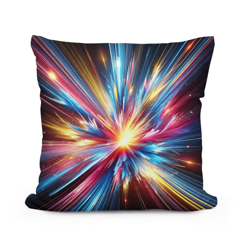Light Explosion Burst Cotton Cushion
