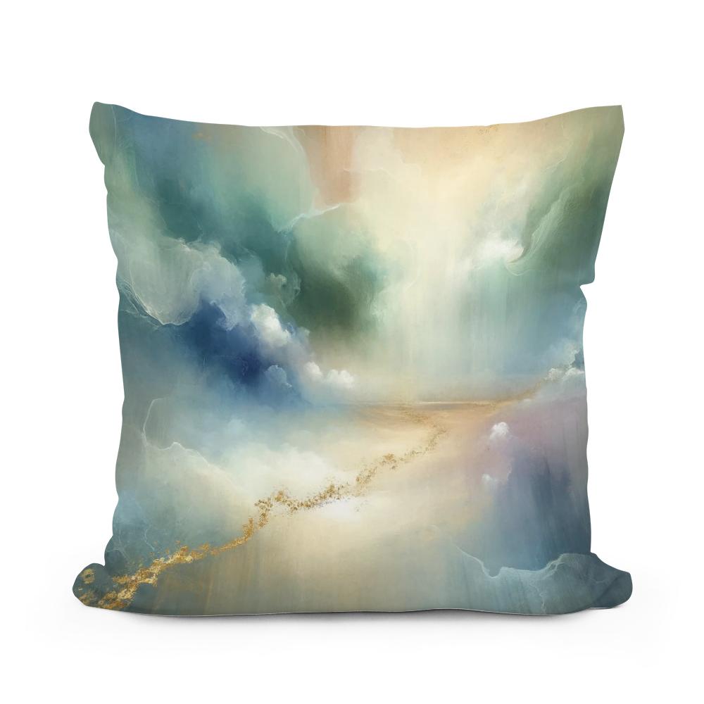 Ethereal Nature's Path Cotton Cushion
