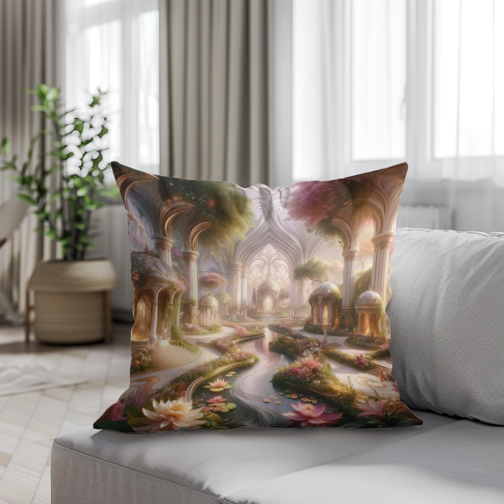 Elven Grace Cotton Cushion
