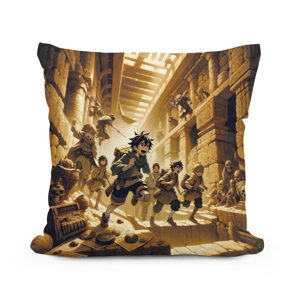 Ruins Quest Chronicles Cotton Cushion