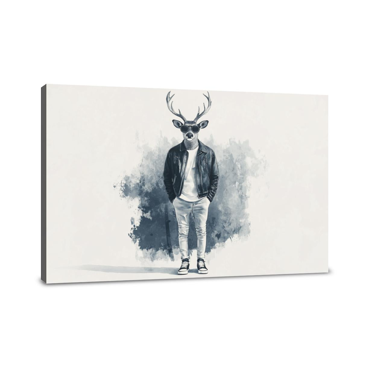 Stag in Style Canvas