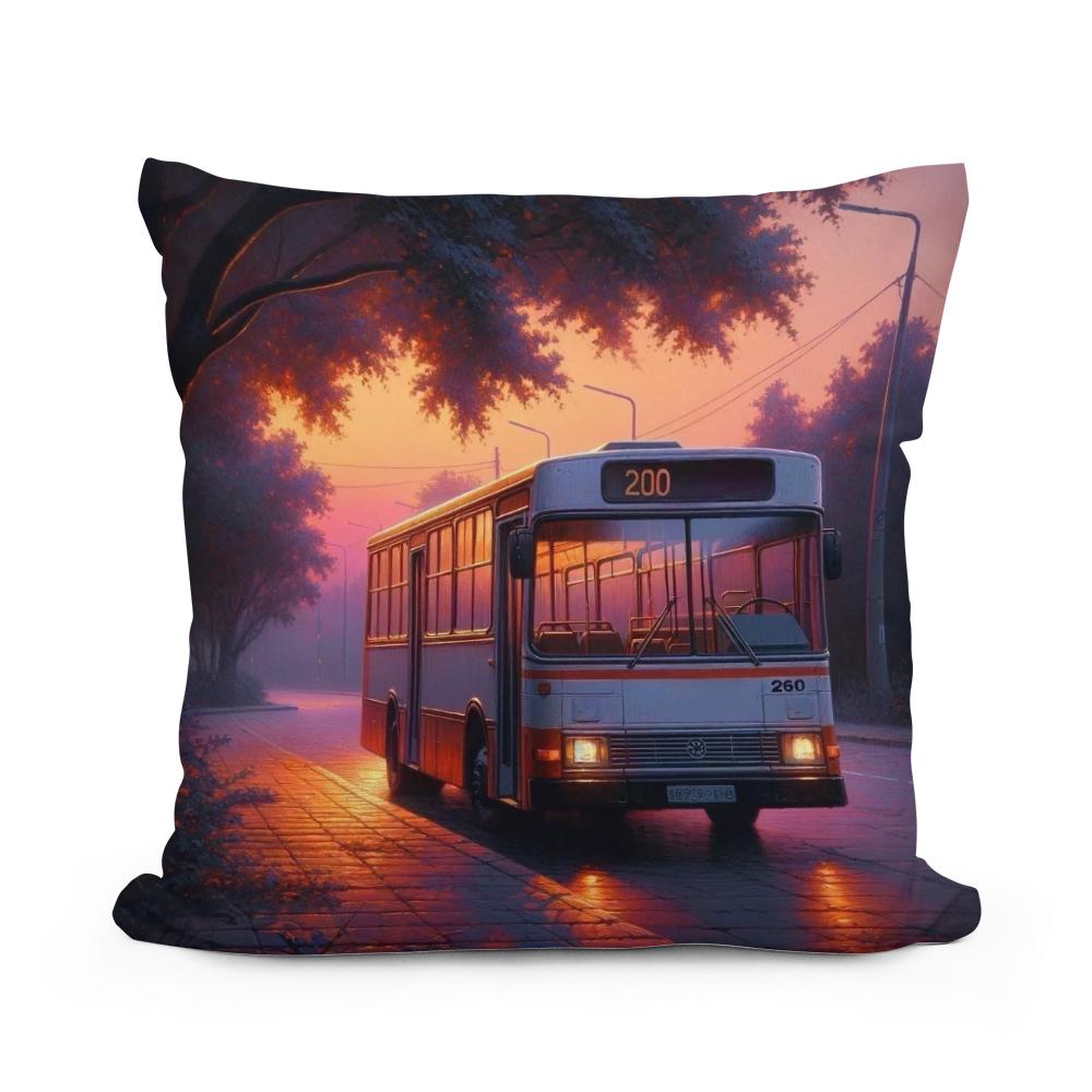 Evening Calm Cotton Cushion