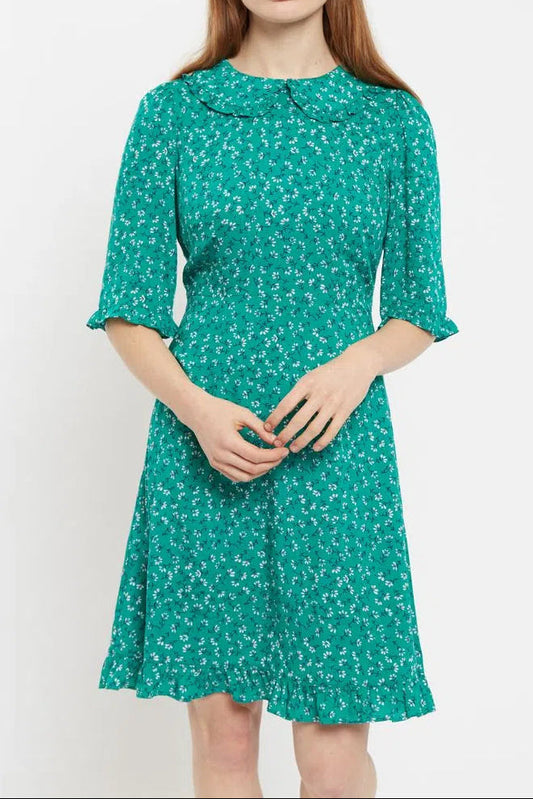 Louche Myfanway Naive Ditsy Print Mini Dress