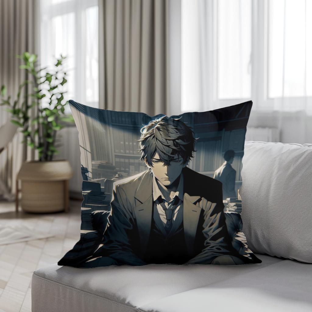 Detective's Solitude Cotton Cushion